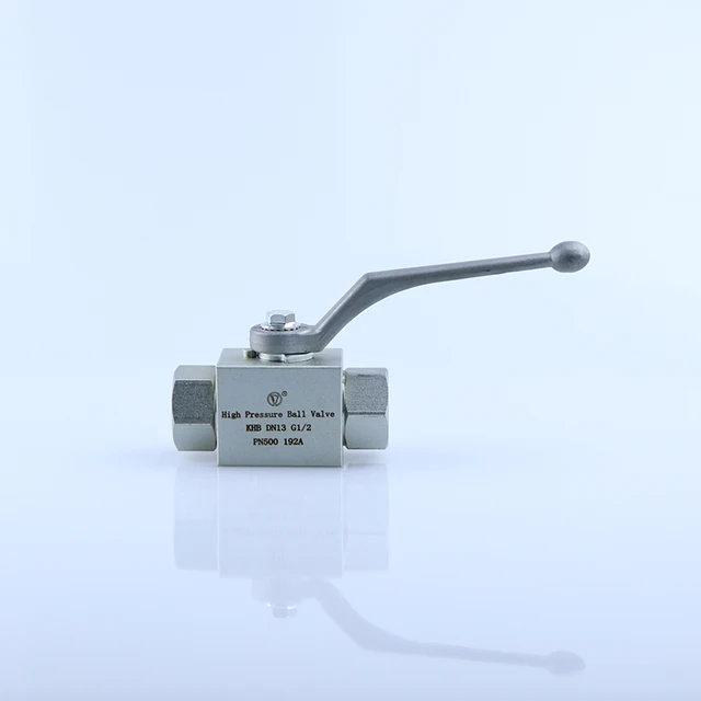 Hydraulic High Pressure Ball Valve in Carbon Steel
