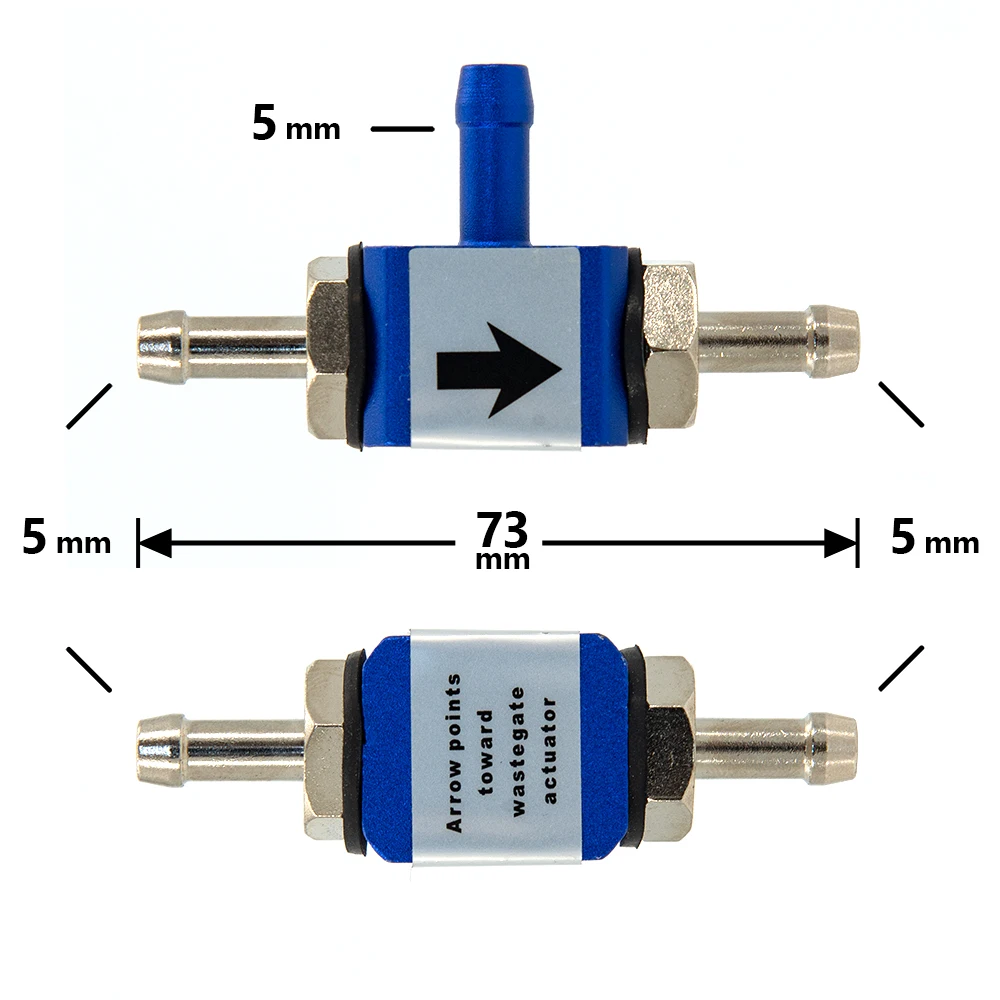 Adjustable Bilateral Turbo Valve Manual Vehicle Car Boost Controller Booster Kit Manual Turbo Boost Controller Bleed Valve