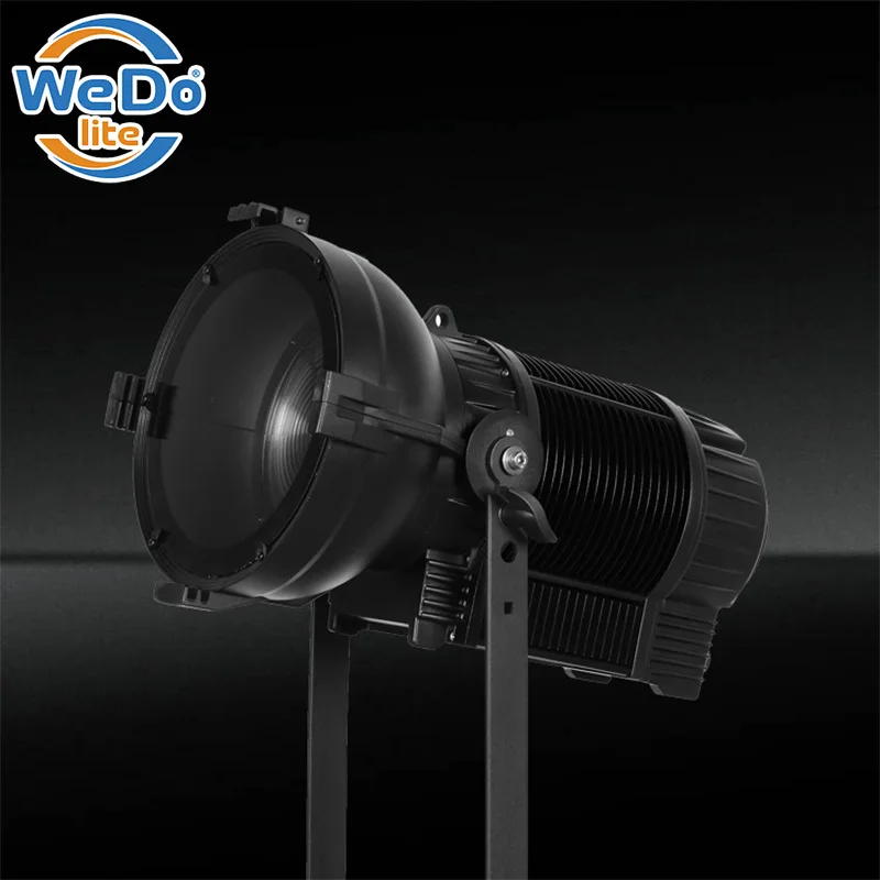 300W 600W LED Profile Spot Light LED Fresnel Spotlight Leko LED Fresnel Spot Light with Auto Zoom for TV Show Theater