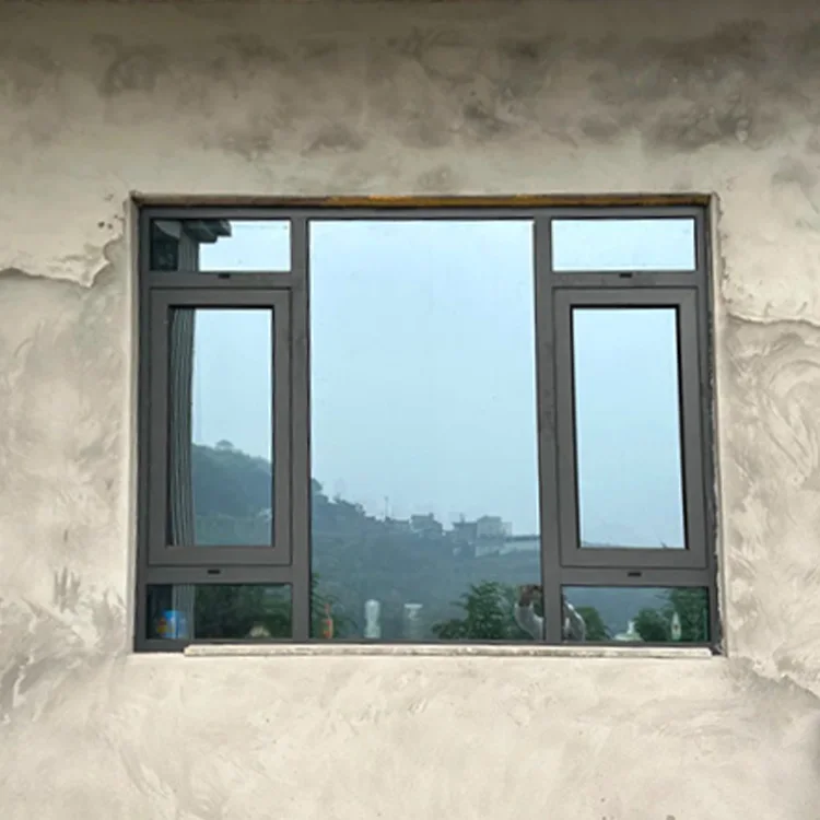 MapleMiles Waterproof Outdoor Anti-theft Aluminum Sliding Window Aluminum Hurricane Impact Sliding Window Double Glass