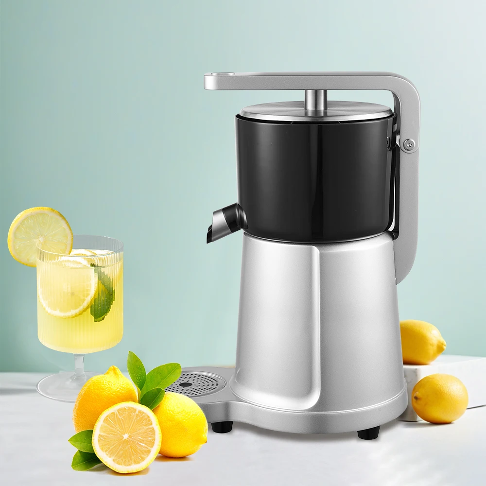 Wholesale Price Electric Citrus Juicer Quiet Manual Hand Press Fresh Fruit  Lemon Juicer Machine Aluminum Slow Juicer for Hotels