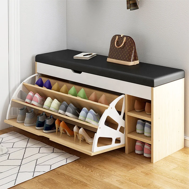 Nordic Wood Shoe Cabinet Shoe Racks Cabinet Storage Organizer - Buy ...