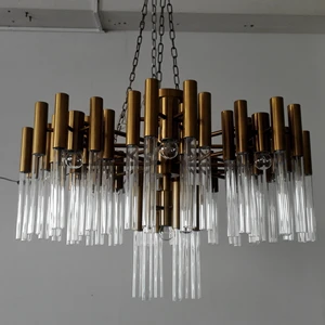 ECOJAS Hanging Lamps Modern Cristal Lustre Chandelier Pendant Lighting