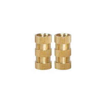 High-Quality	Brass Insert M5 x 8mm Female Round Embedded Nut For 3D printer parts