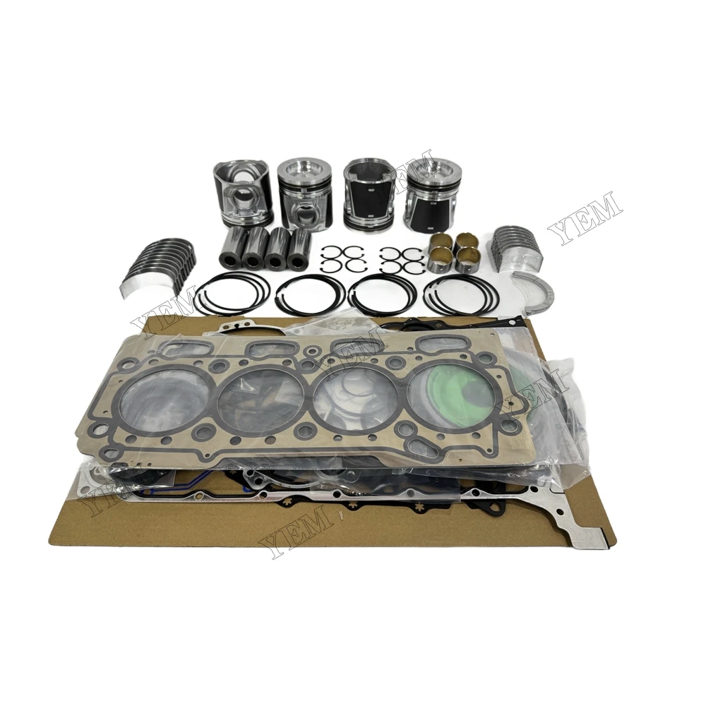 For Cat C4.4 Piston Kit Overhaul Kit With Bearings Set Machinery Engine Spare Parts 5