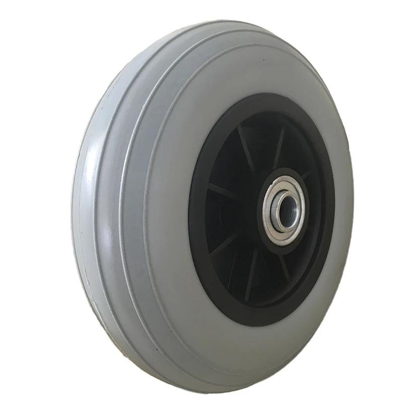 8 inch 200x50 PU Foam Wheel, 8x2inch Wheelbarrow Hand Truck Wheel