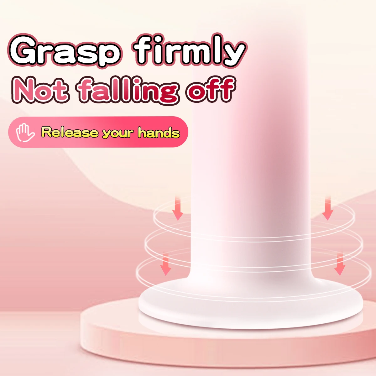 Manual dildo specifications and design details