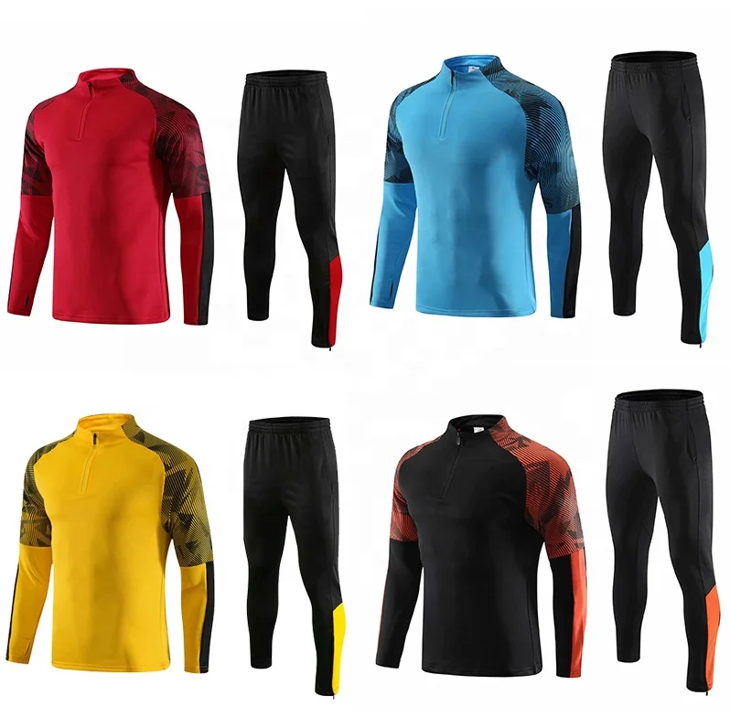 Football Training Suit New Design Wholesale Long Sleeve Soccer ...