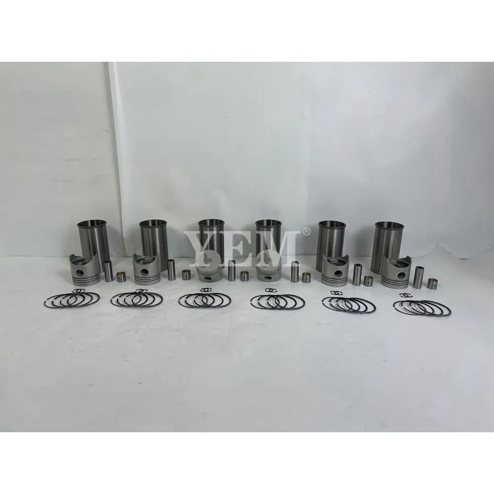 Engine Repair Kit With Cylinder Piston Ring Liner Fit for Toyota 2H