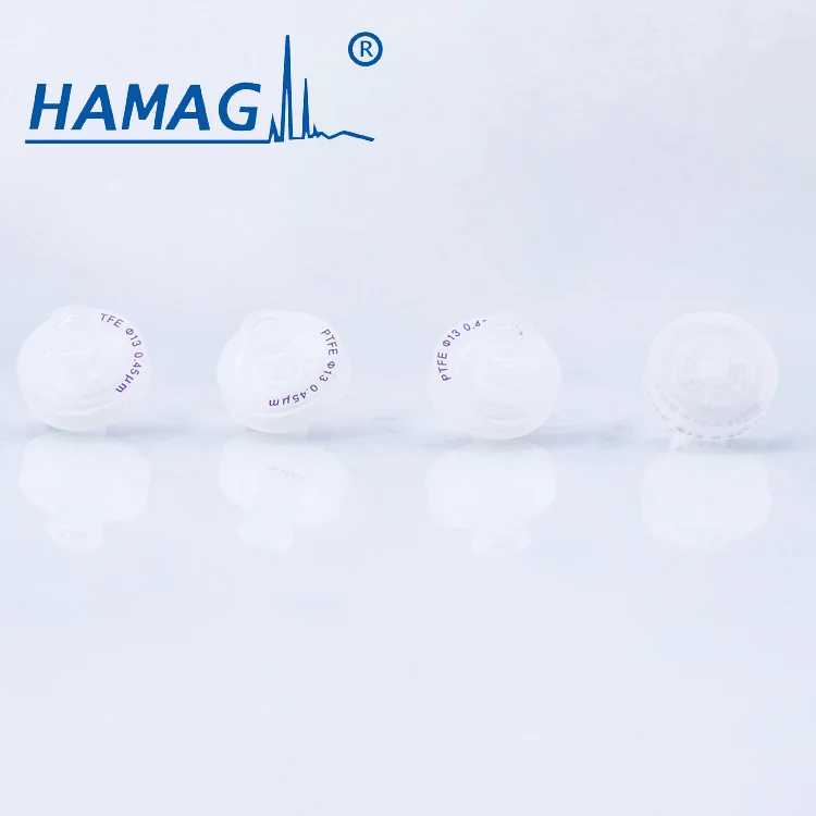 Гидрофильный шприцевой фильтр PVDF 25 мм 0 22 мкм для лабораторного