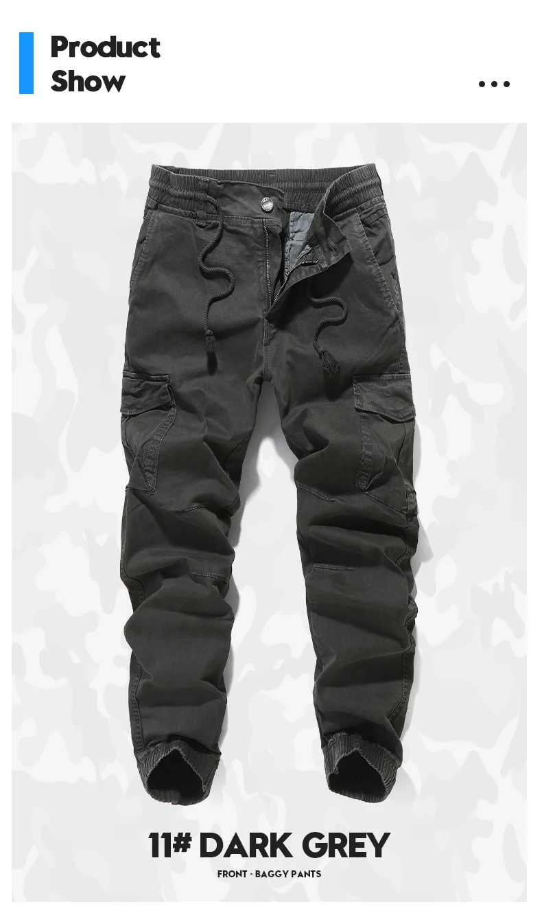 Cropped Pants Men's Cargo Pants 