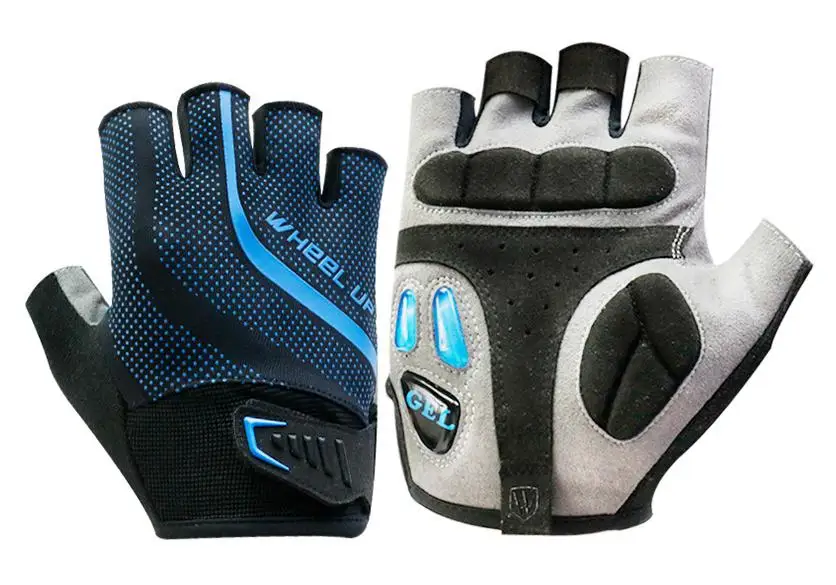 Высококачественные амортизирующие велосипедные перчатки из жидкого силикона + накладка на пол пальца SBR
