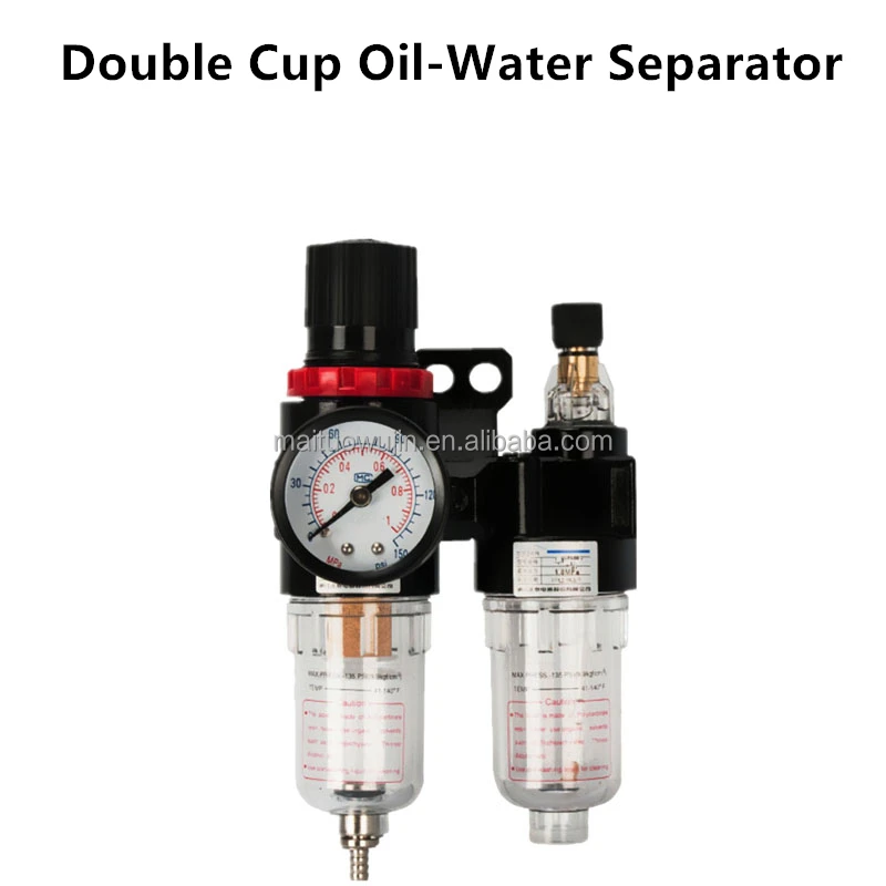 Pneumatic Source Treatment Lubricator Pneumatic Compressor Oil Water ...