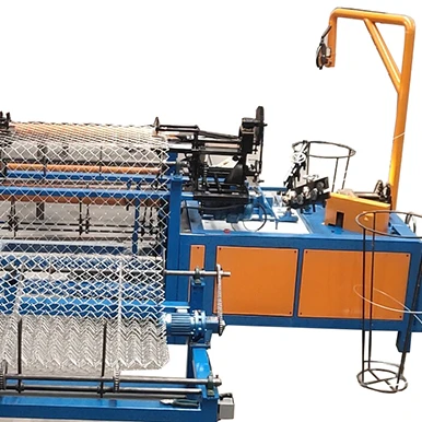 fully automatic Diamond Gi and pvc double wire diy mesh chain link fence weaving net making machine factory best price in India