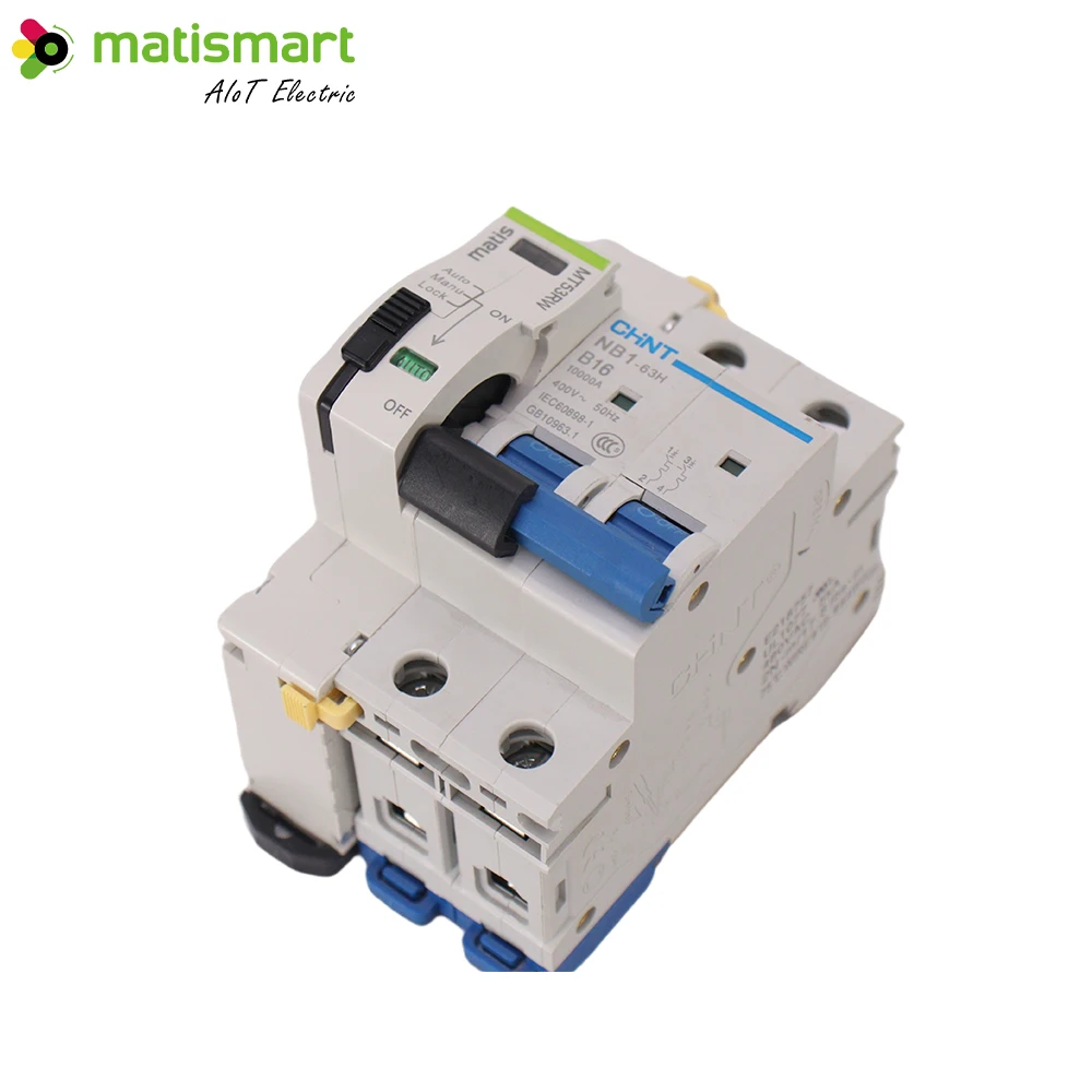 Wifi Ac Circuit Breaker Timer Remote Control 3 Phase Smart Recloser Circuit Breaker