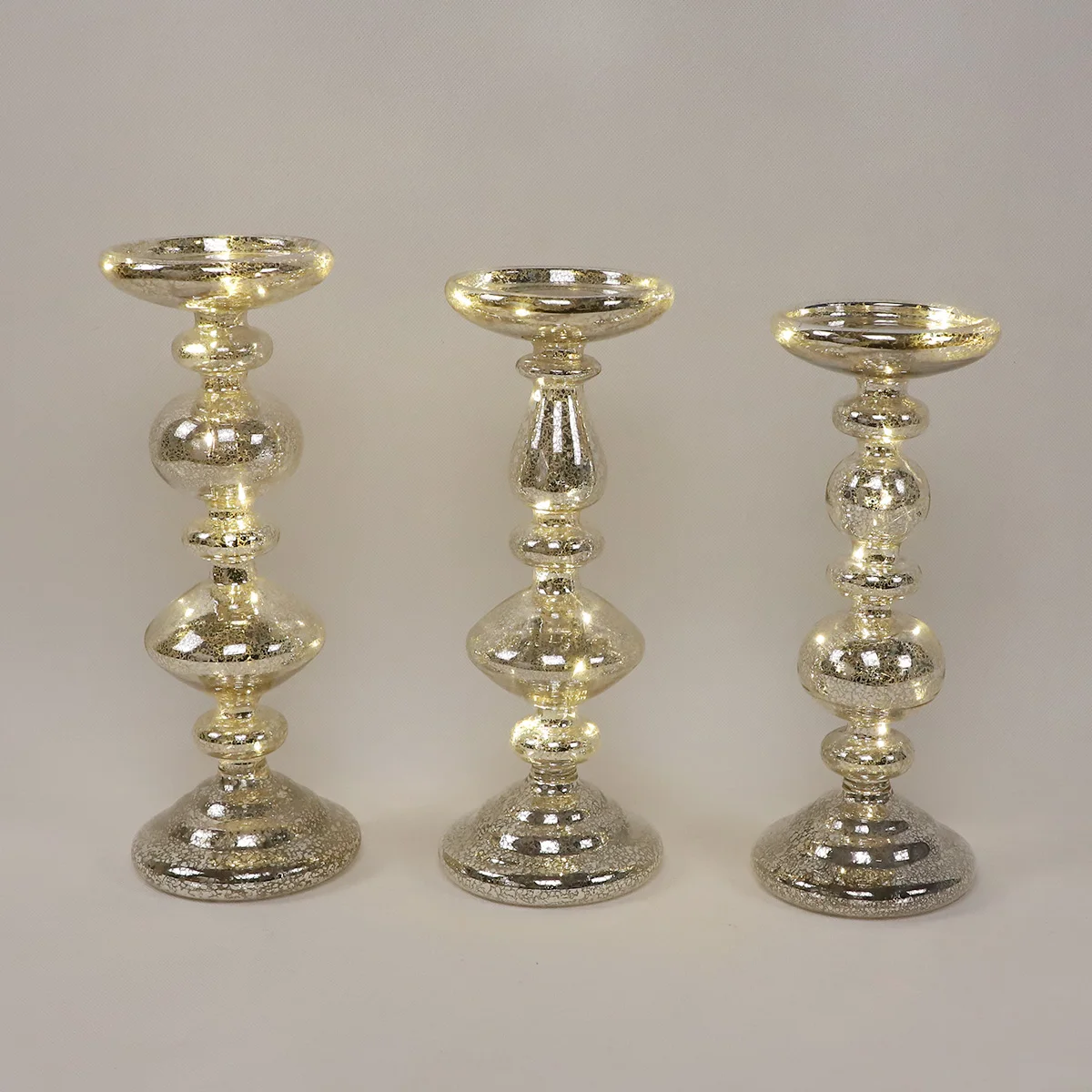 Wholesale modern candles jars glass candle holder candlestick Use for Home Decoration