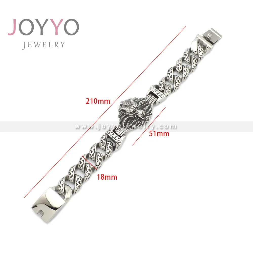 
Fashion New Cool Male Jewelry Stainless Steel Bracelet designer bracelets 