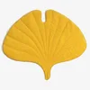 Alfombra corta de terciopelo, color amarillo ginkgo - L