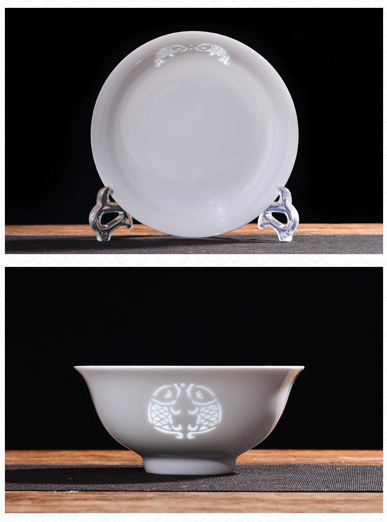 The only exquisite porcelain tableware set officially designated by the China Pavilion Banquet Porcelain of Dubai World Expo supplier