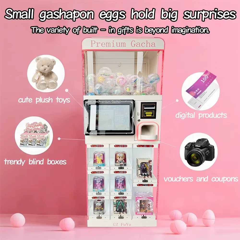 Funpark New Design Coin Operated Game Machine  Vending Machine Capsule Ball Vending Machine for Indoor Amusement manufacture