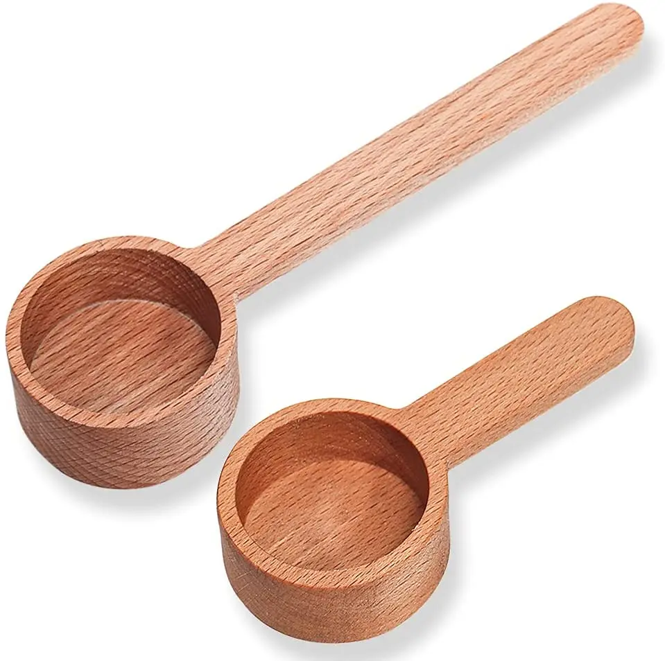 Wholesale Factory Small Spoon Teaspoon Spice Spoons Natural Mini Wooden Spoons for Condiment Honey Jam Sugar Coffee