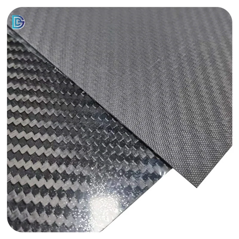 Plaque Fibre Carbone Mate Armure Sergée 400x500mm 3K - Panneau Haute Résistance 2.5mm
