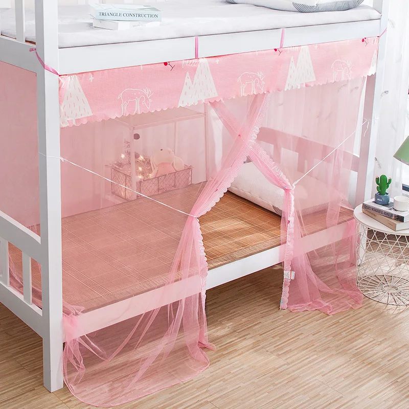 Student Dormitory Mosquito Net Tent For Bunk Bed Mosquito Mesh With Blackout Roof Buy Kids