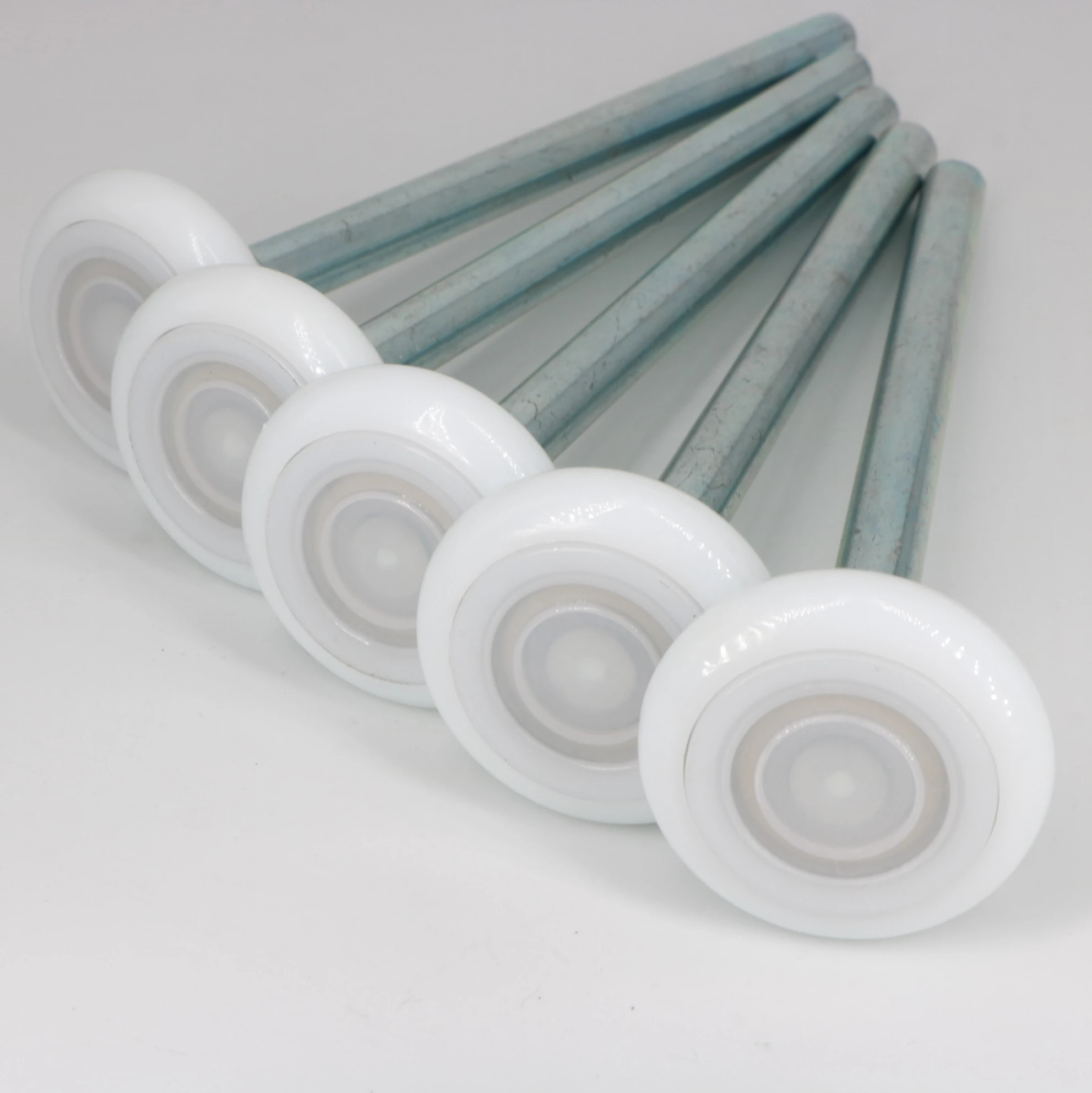 GULI  New Product Explosion 46*178mm White Load Bearing Guidance Virgin Nylon Garage Door Wheel details