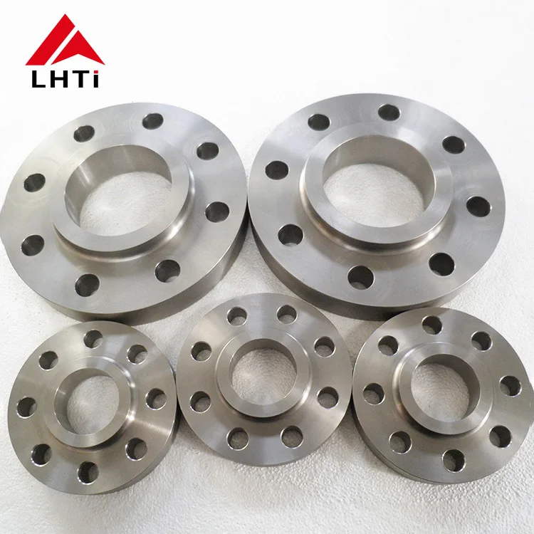 ASME JIS EN Titanium Flange GR1 GR5 BL SW WN PL Flange Corrosion resistance