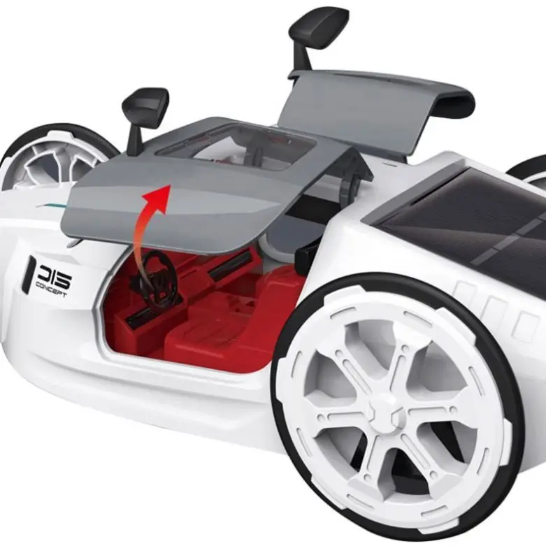 Игрушка «сделай сам» 4WD на солнечной батарее, игрушка на солнечной батарее, подарок в научном стиле, подарки для подростков с низким содержанием углерода и защитой окружающей среды