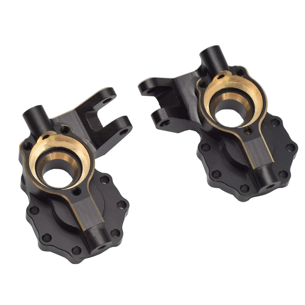Brass Front Portal Drive Housing - Counter Weight Set For 1/10 Scale RC Crawler Upgrades