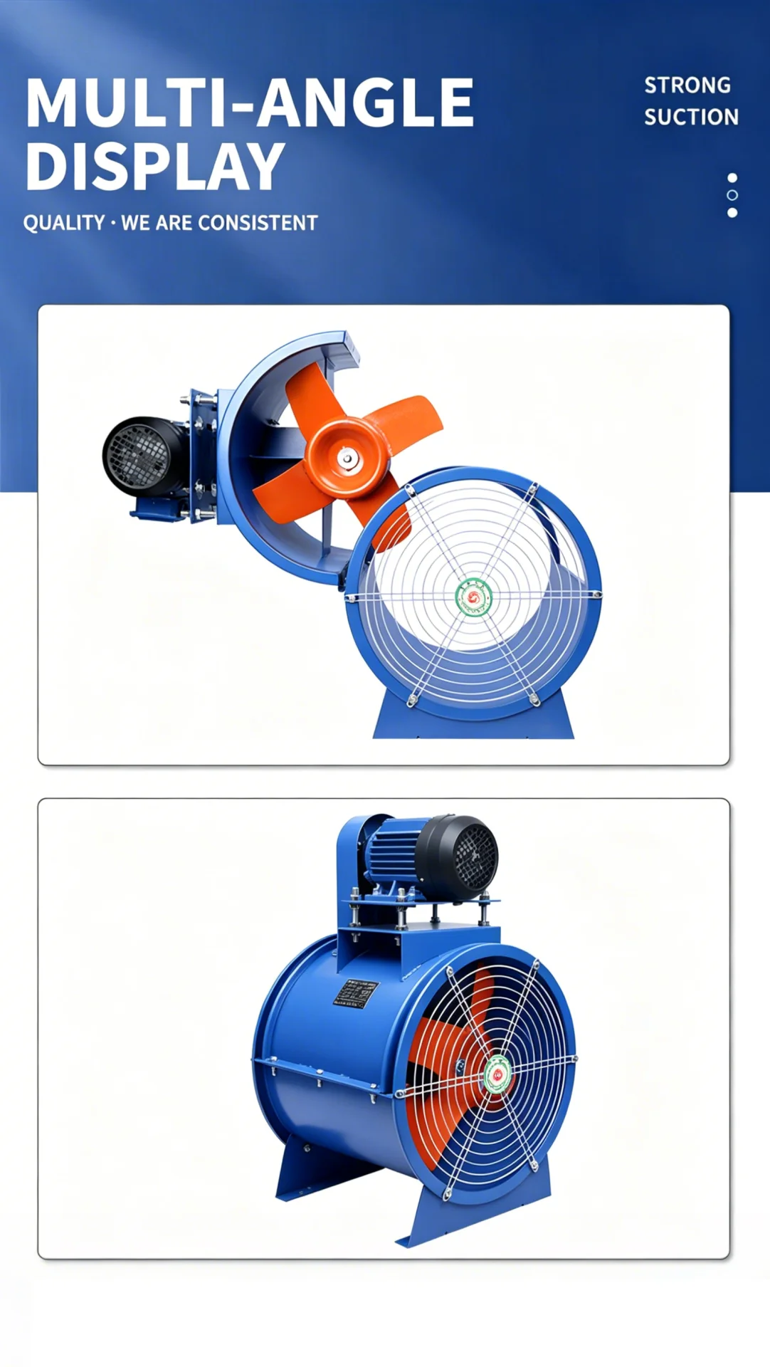 Axial Flow Fan, KT40, 380V, Electric - detail 28