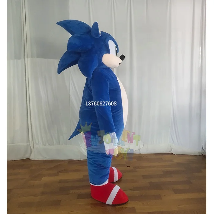 Fantasia De Personagem Do Filme Ce,Alta Qualidade,Sonic,Mascote,Para  Adultos,Divertido,De Pelúcia - Buy Movie Character Sonic Mascot  Costume,Sonic