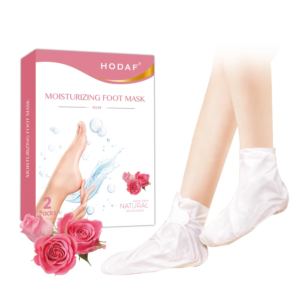 Exfoliating Moisturizing Foot Mask Skin Moisturizing Socks for Dry Feet Factory Wholesale HODAF