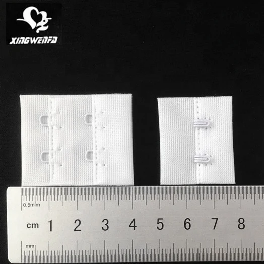 Аксессуары для нижнего белья 2*2 32 мм полиэфирный белый крючок бюстгальтера и лента