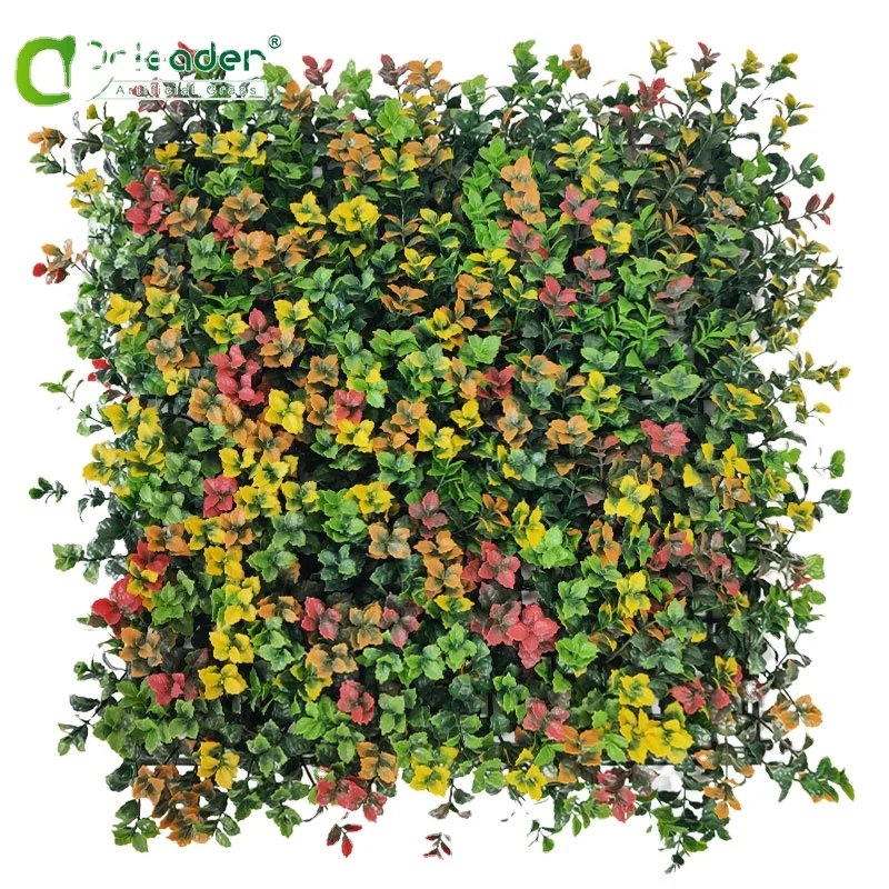 Миланская трава уличный цветок 3d стена фон искусственная из бокса