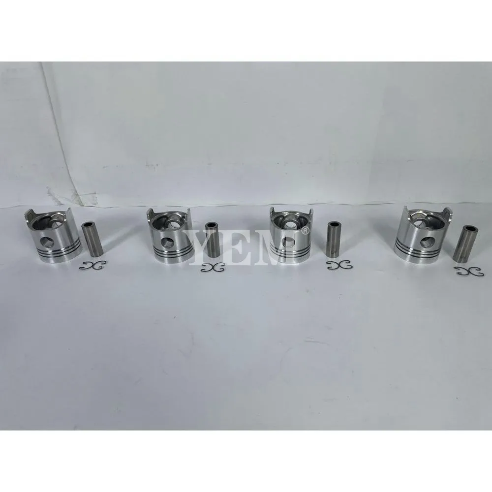 2J Piston Kit for Toyota Excavator Engine High Performance Engine Parts