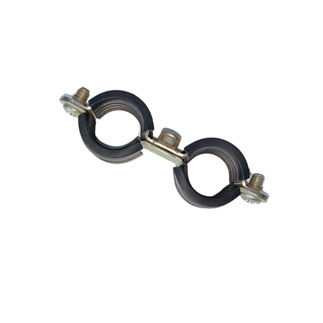 New Design Sliding Pipe Clamp Lining Double Pipe Clamp Support With