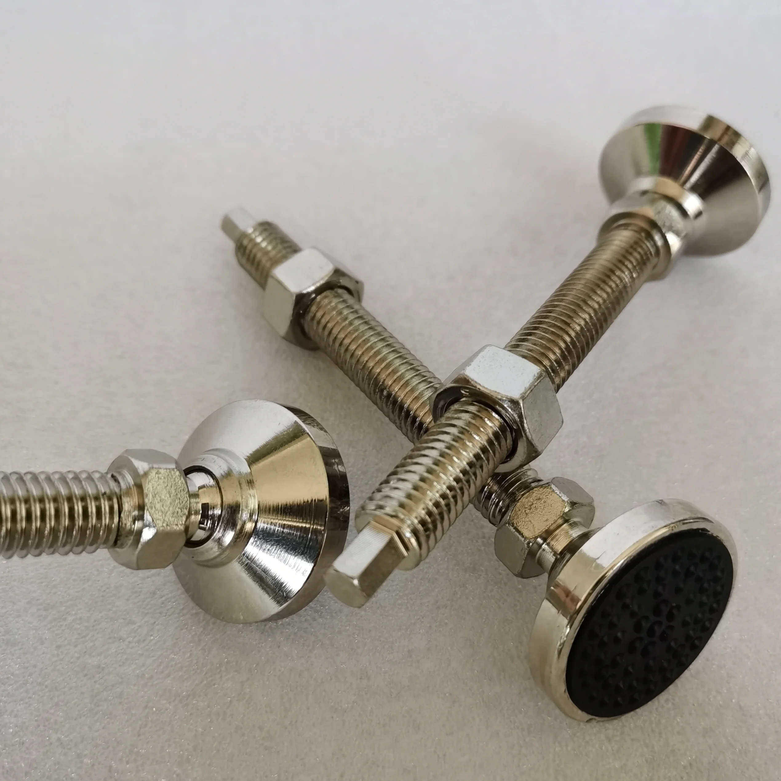 Adjustable M12 M16 M18/20/24 Stainless Steel Support Feet for Conveyor Machine High Load Furniture Mounts Customized Hospitals