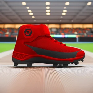 Custom New Design Spikes Faux Leather Turf Shoe for Men Baseball Shoes Youth  Reorder Rate 27%