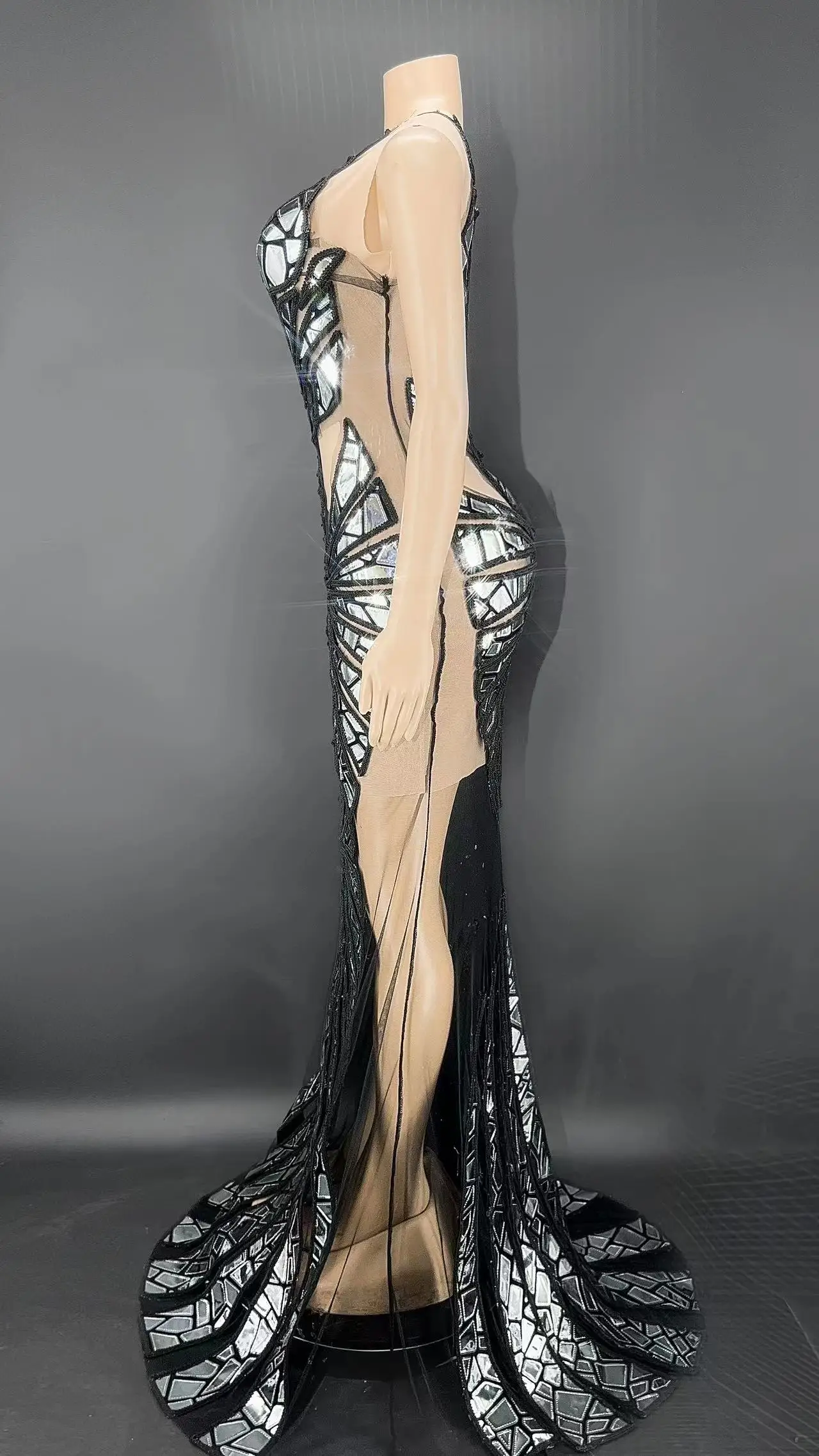 Summer Dress 2022 Long Sparkly Sequined Crystal Formal Evening Dress Black Luxury Mermaid Elegant Party Dresses for Women Summer Dress 2022 Long Sparkly Sequined Crystal Formal Evening Dress Black Luxury Mermaid Elegant Party Dresses for Women
