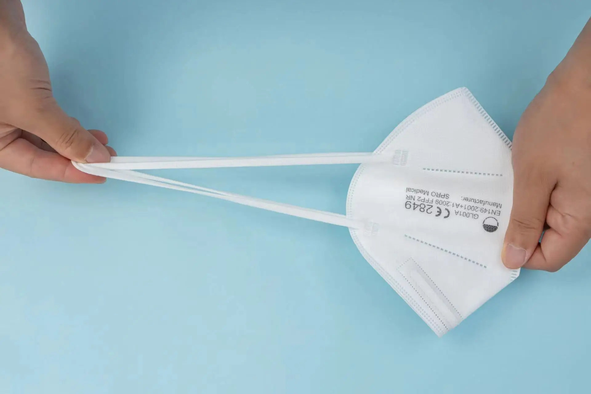 Disposable Ffp2 Face Masks Respirators With Exhalation Valve Grade