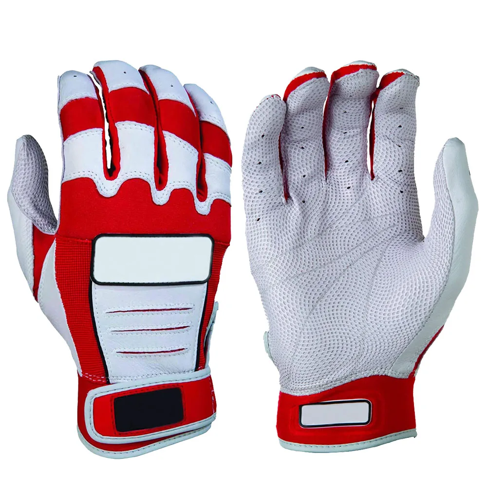 custom batting gloves with logo on palm