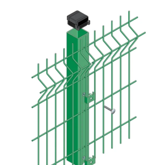 6 Gauge Galvanized Welded Curved 3d Wire Mesh Fence razor Barbed Panels