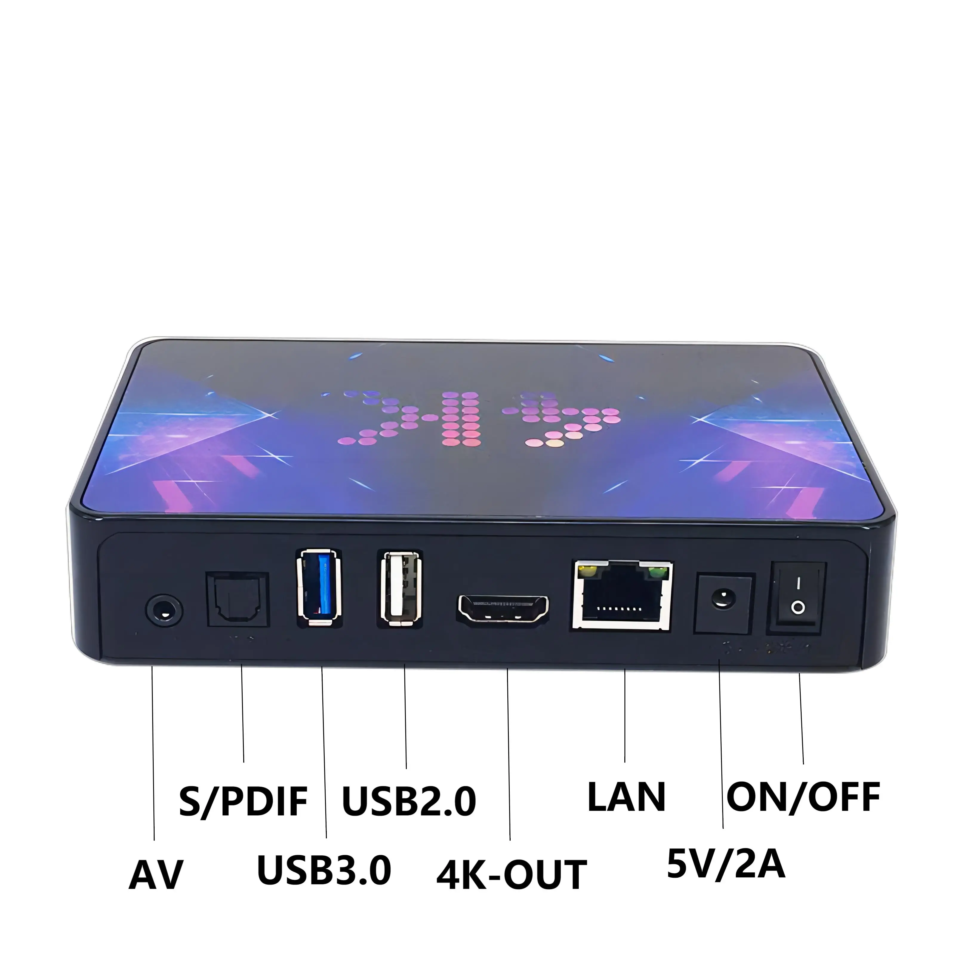 High Quality Android Tv Box 4k Iptv Set Top Box With 2.4g/5g Dual Wifi