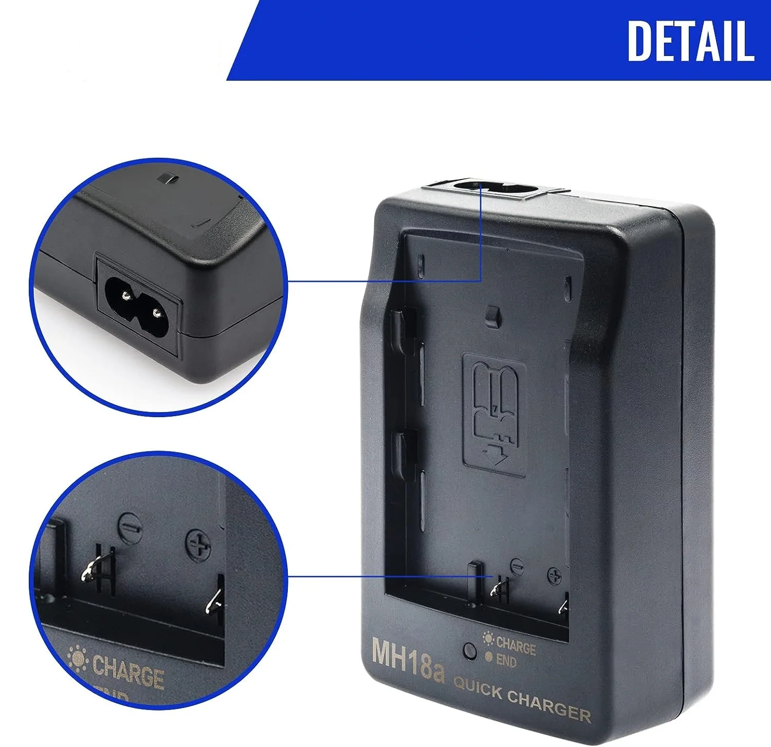 MH-18A Quick Battery Charger for Nikon EN-EL3 Series