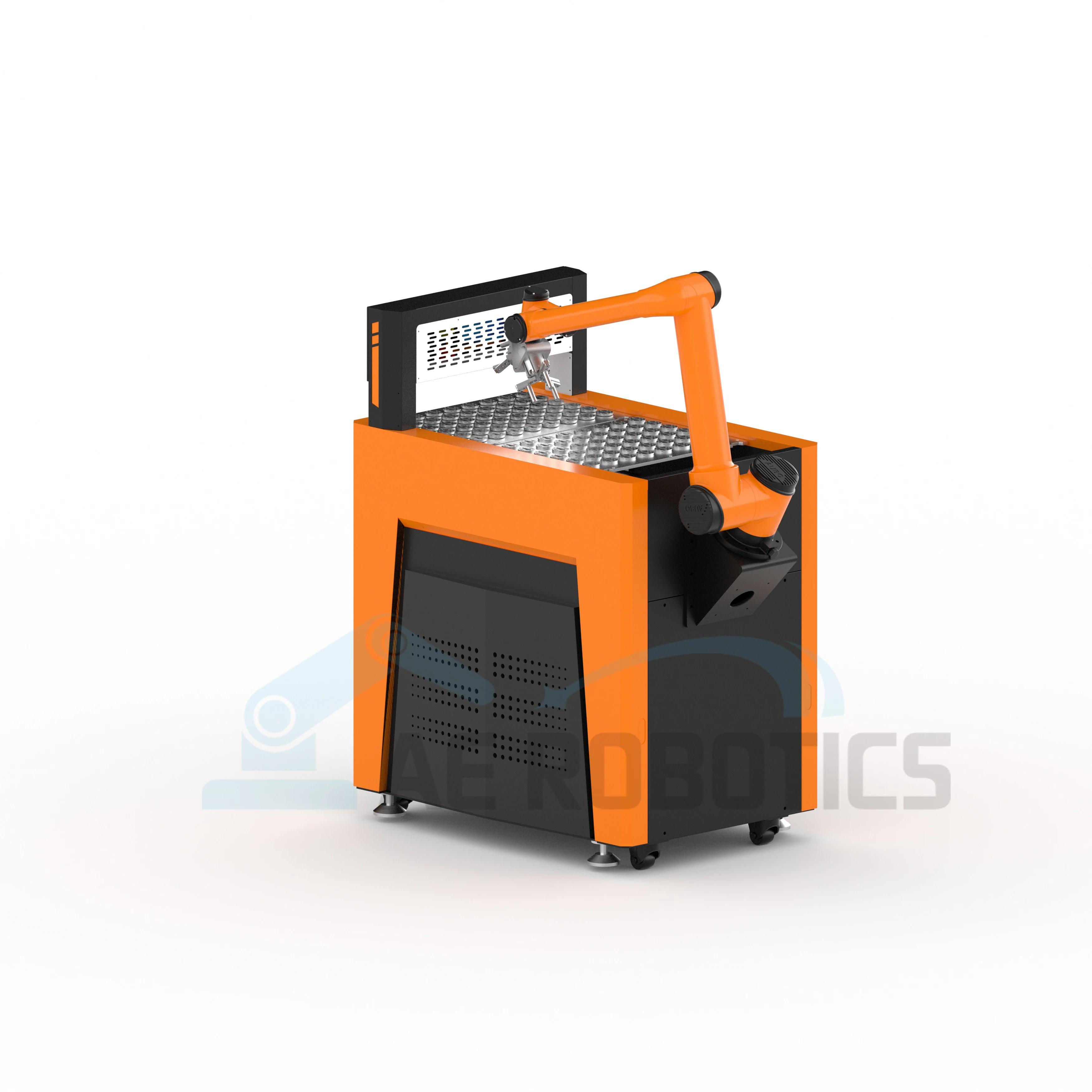 Automated CNC Machine Tending Using a Universal AUBO-i16 Cobot