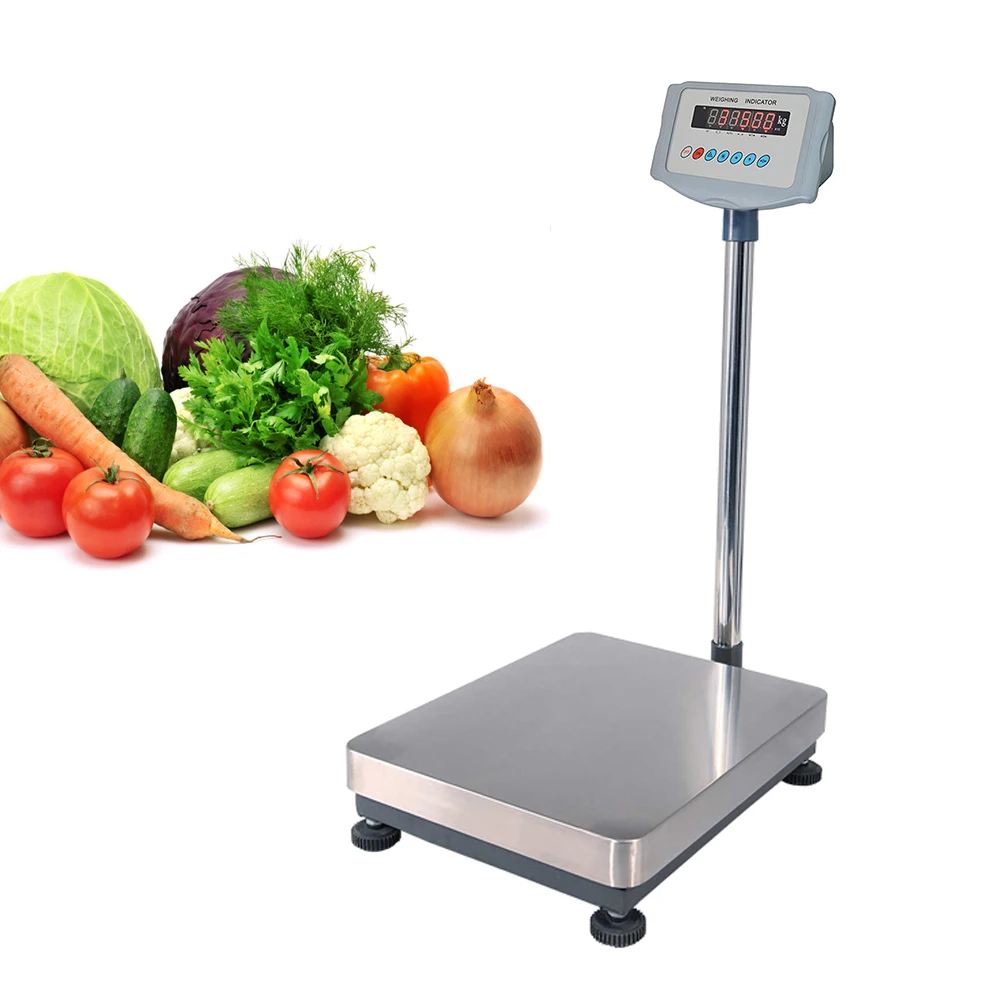 Stainless Steel Electronic Digital Platform Weighing Bench Scale With