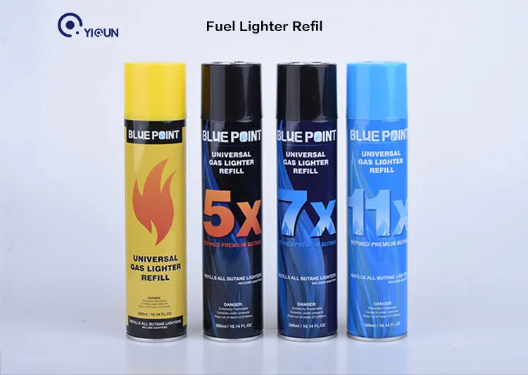 Manufacturer Butane Lighter Gas Refill And Refined Neon Butane Lighter