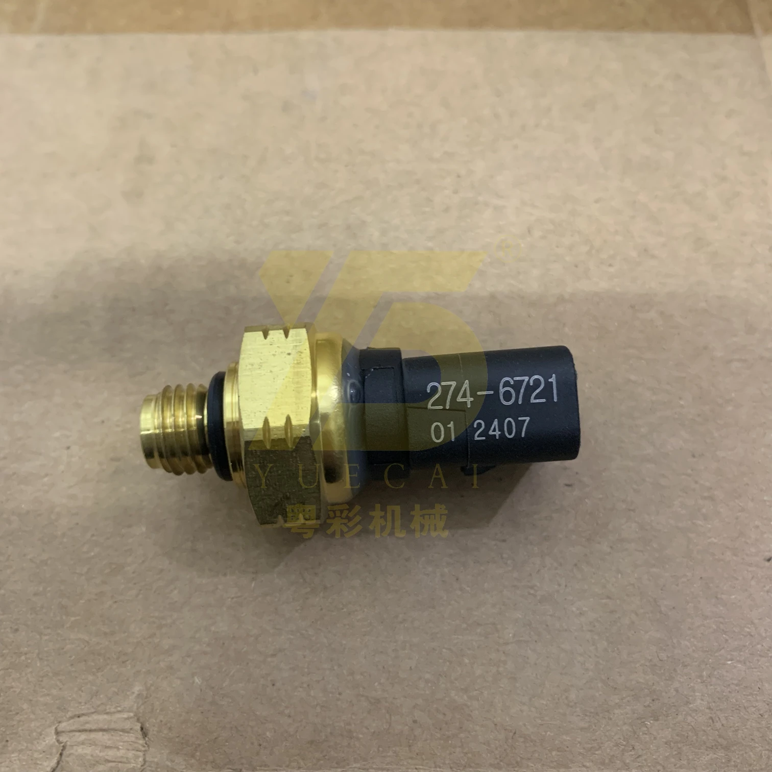 YUE CAI 274-6721 Oil Pressure Sensor Excavator Pressure Switch E320D E320 Pressure Sensor for 2746721 278-5225 383-7548